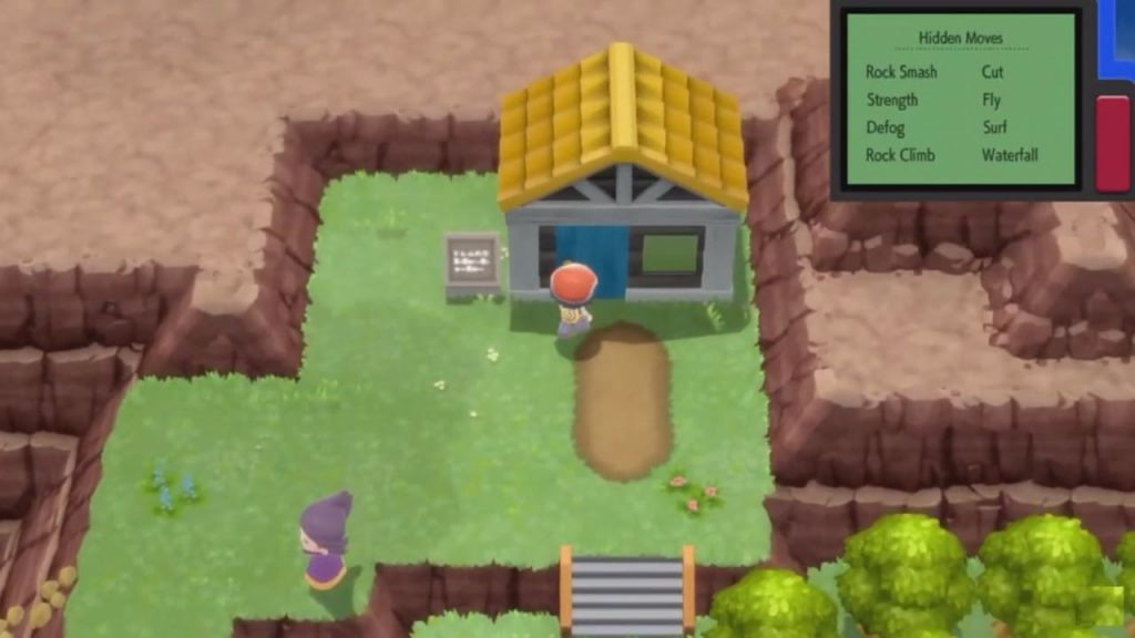 Oma Wilmas Haus in Pokémon Strahlender Diamant und Leuchtende Perle.  (Bild: Game Freak)