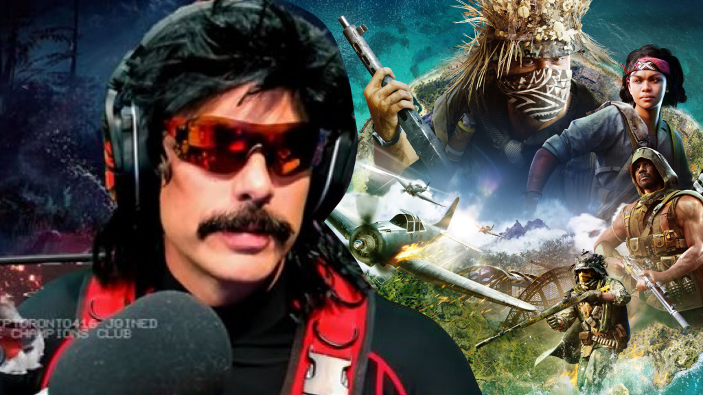 Dr Disrespect says he is close to uninstalling Warzone Pacific.