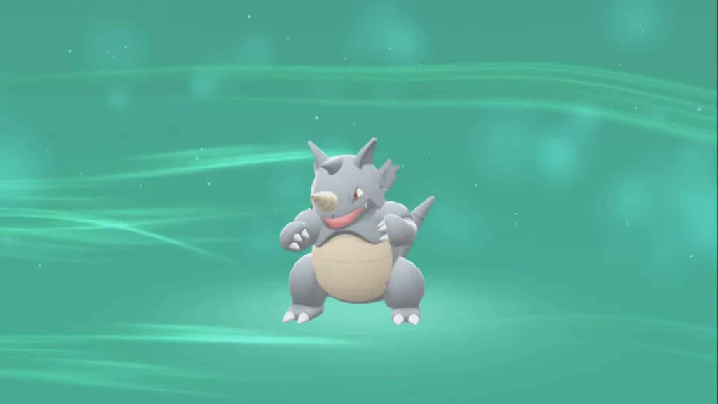 So fangen Sie Rhyperior-Pokémon Strahlender Diamant und Leuchtende Perle Rhyhorn Rhydon