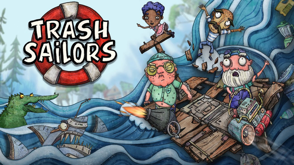 Trash Sailors release date time steam free demo pc system requirements gameplay features tinybuild