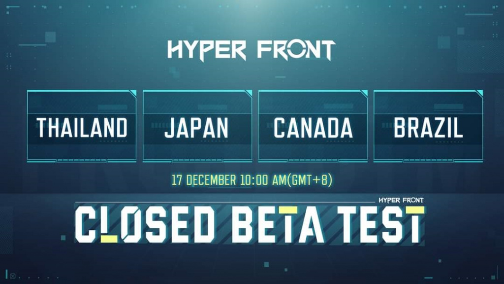 Hyper Front Closed Beta-Test, wie man Google Playstore-Regionen beitritt, apk-Downloadlink-Dateigröße