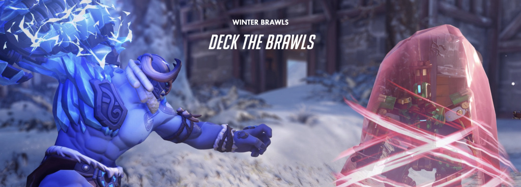 Overwatch Winter Wonderland 2021 Deck the Brawls