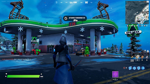 Fortnite Sgt.  Standort des Winterworkshops