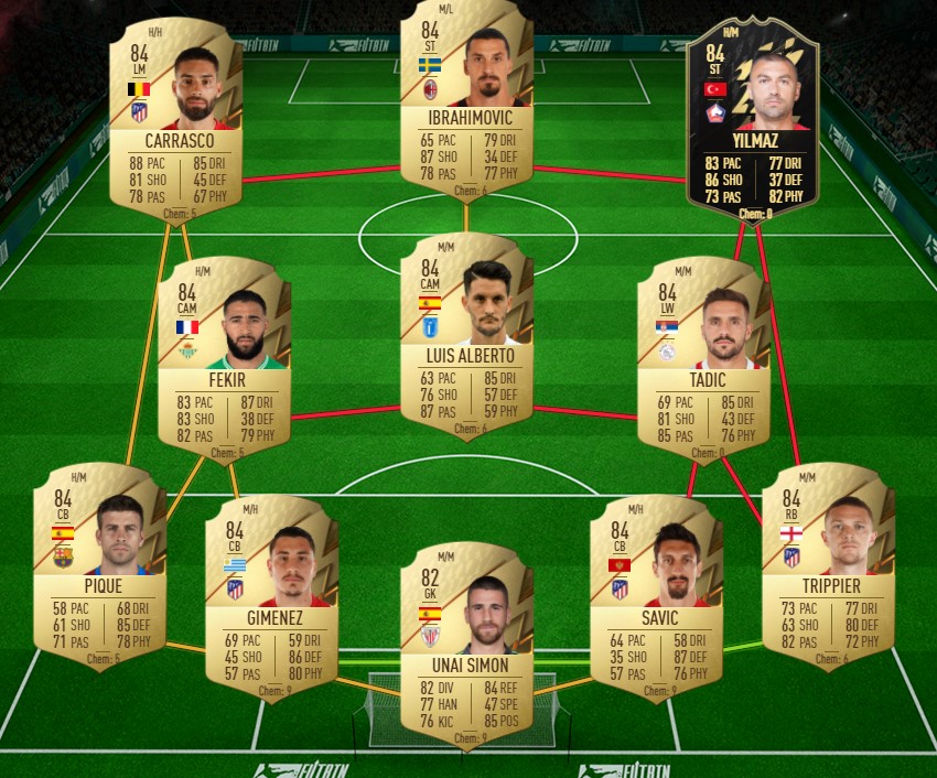 Laborde Spieler des Monats FIFA 22 SBC Billig