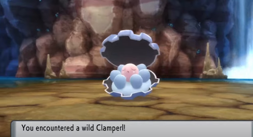 Clamperl Standort Pokemon bdsp