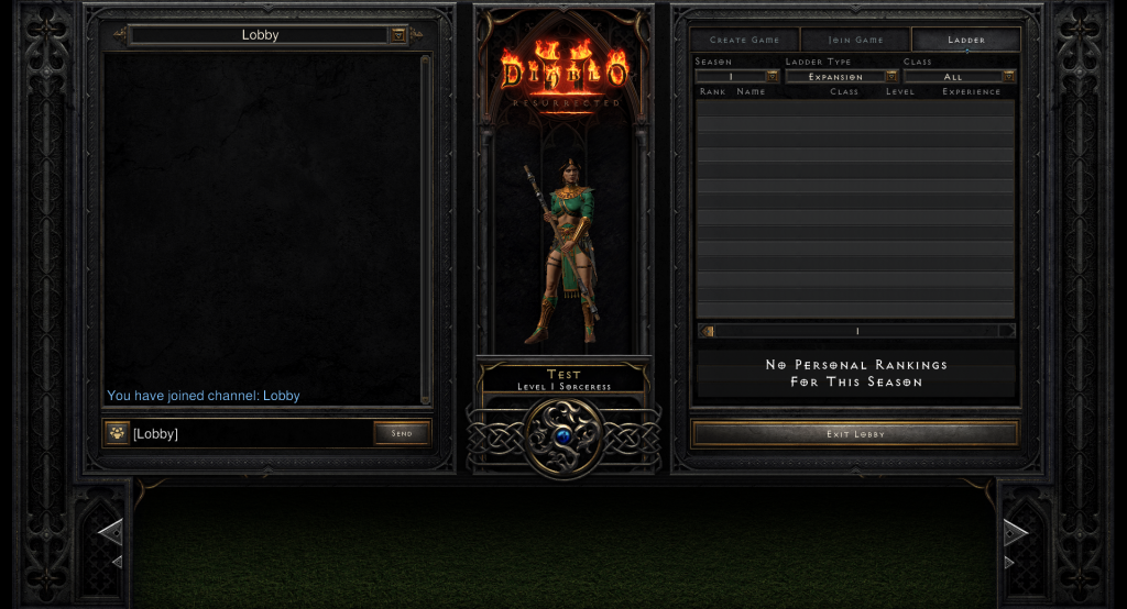 Diablo 2 Resurrected Ladder Ranglisten-Saisons spielen