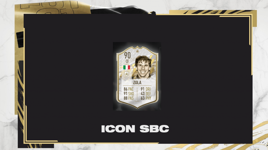 FIFA 22 Gianfranco Zola ICON SBC: Günstigste Lösungen, Belohnungen, Statistiken