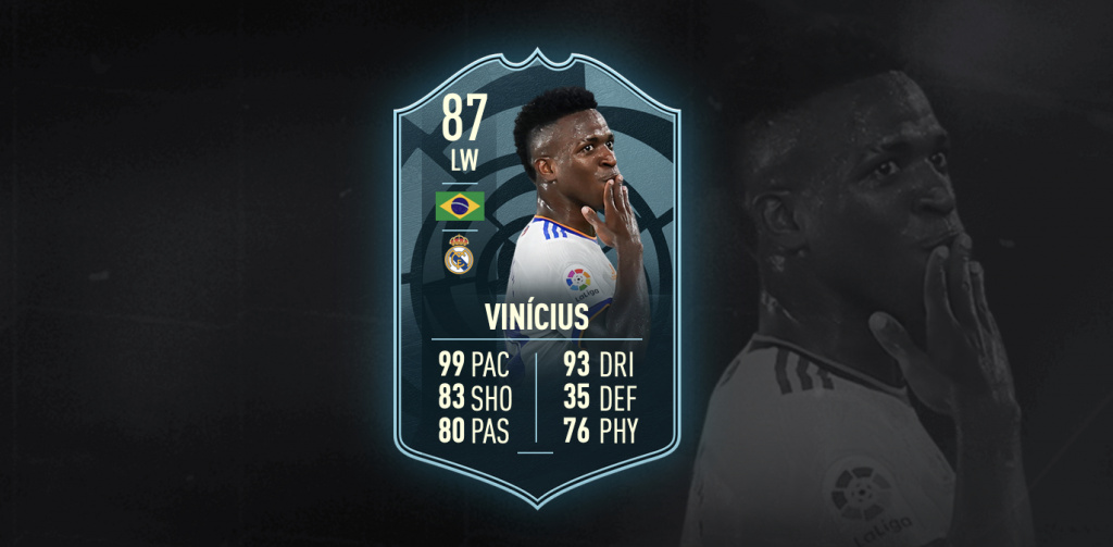 Vinícius Jr FIFA 22 POTM La Liga November