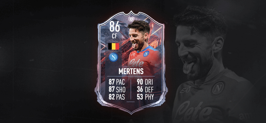 FIFA 22 Dries Mertens FUT Versus