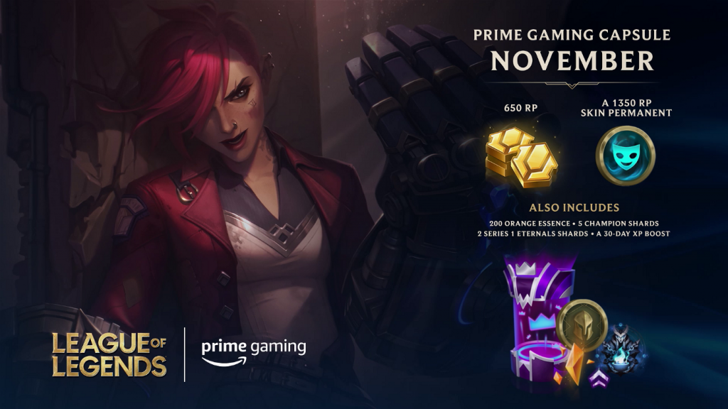 League of Legends Prime Gaming-Belohnungen