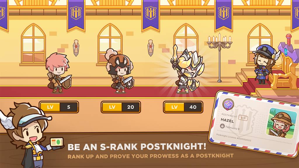 Postknight 2 Gameplay-Funktionen