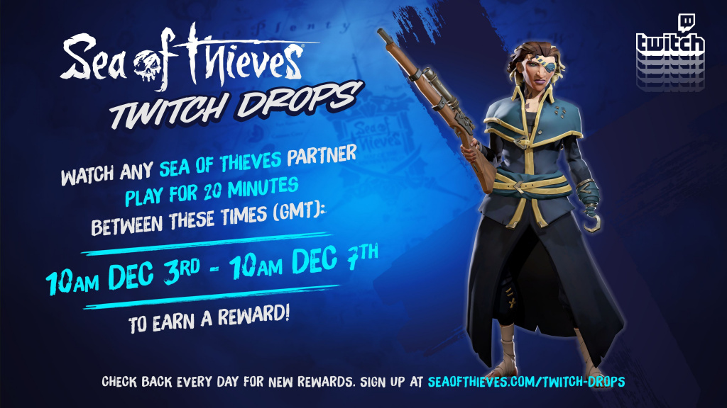 Sea of ​​Thieves (SOT) Twitch Drops Staffel 5: Belohnungen und wie man sie bekommt