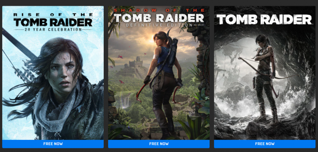 So beanspruchen Sie kostenlose Tomb Raider-Spiele im Epic Games Store