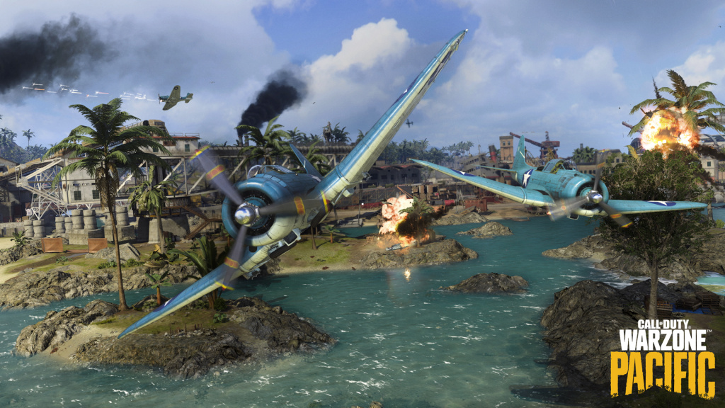 Call of Duty Warzone Caldera Pacific Jets