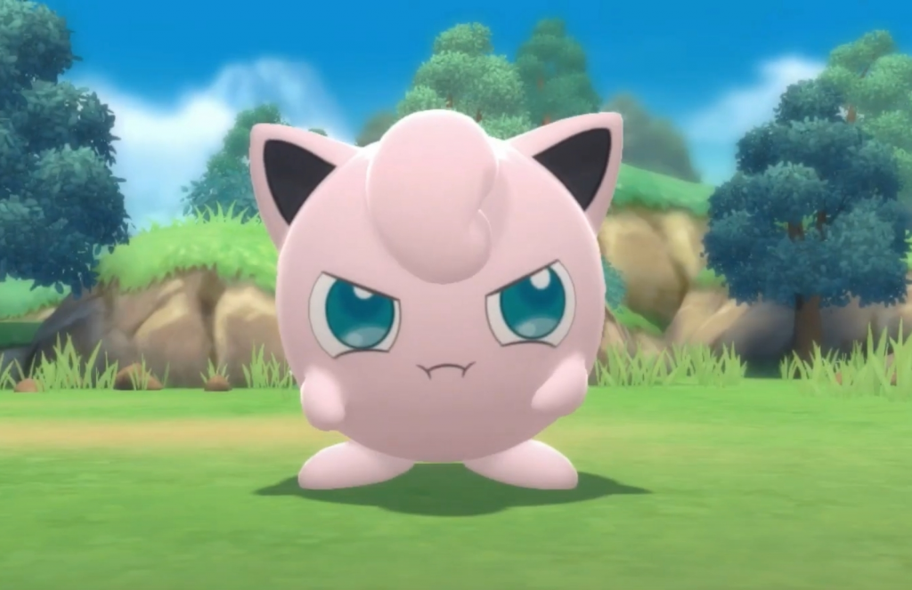 Catching Jigglypuff in Pokémon Brilliant Diamond and Shining Pearl