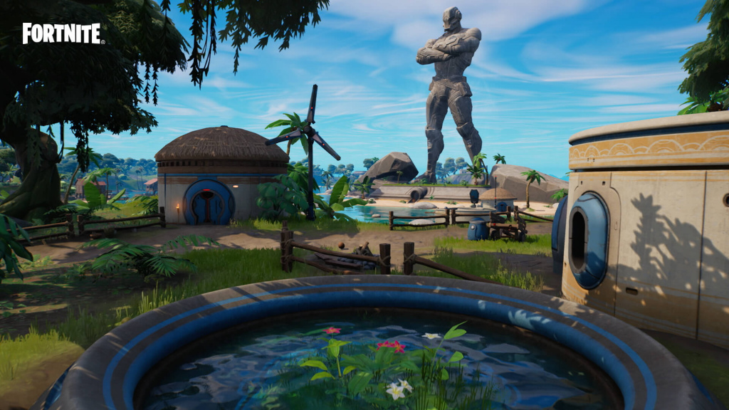 Fortnite Kapitel 3 neue Karte Lilly Pond