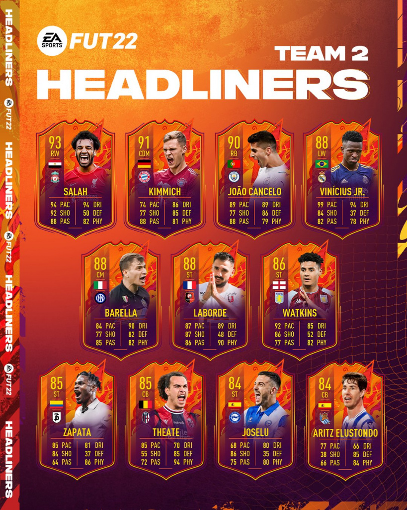 FIFA 22 Headliners Team 2 logo