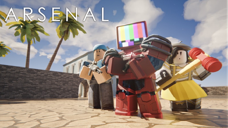 Roblox Arsenal codes free rewards how to get redeem announcer voice free bucks skins