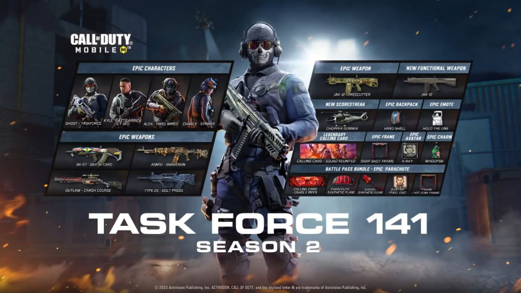 COD Mobile Season 2 2022 APK OBB-Download-Link-Dateien zur Installation der Task Force 141