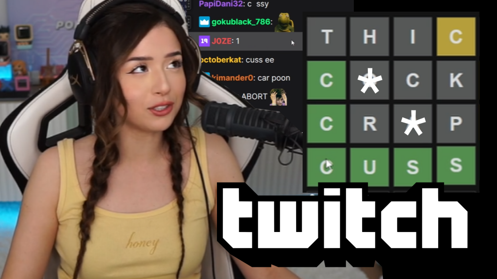 Lewdle dedicated their NSFW word of the day to Pokimane