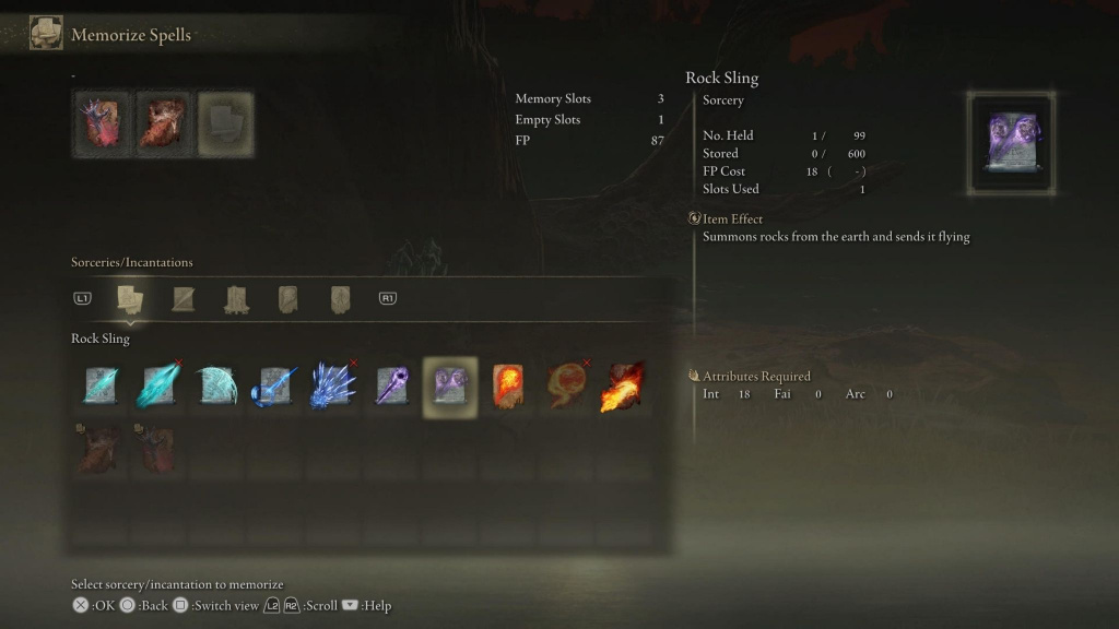 Intelligenz-erforderlich-für-Rock-Sling-Zauber-Elden-Ring