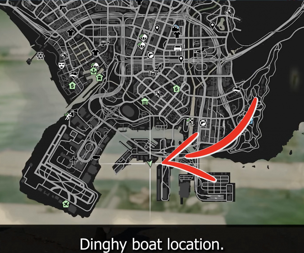 GTA V Next-Gen Dinghy-Boot-Standort