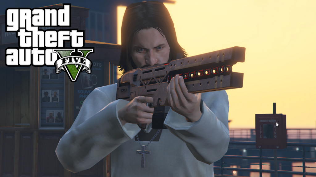 GTA V next-gen Railgun