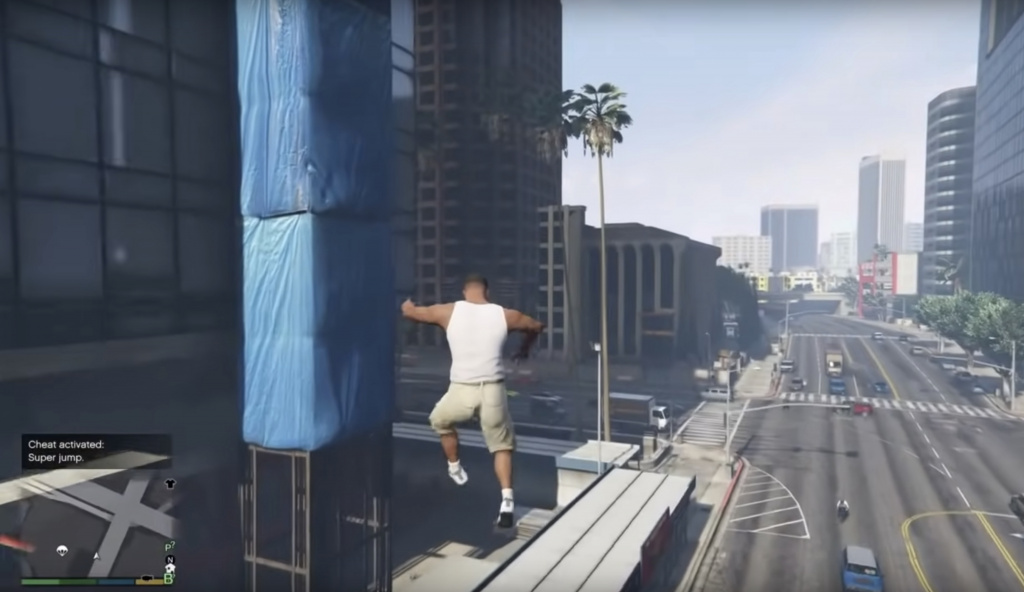 GTA 5 Super Jump cheat code