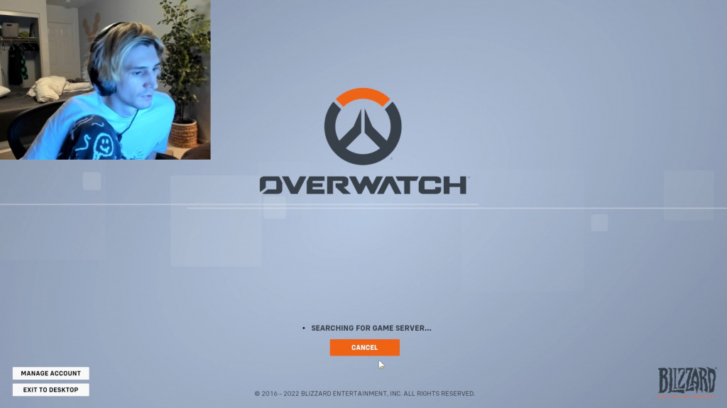 xqc Twitch Leak Overwatch 2 Ladebildschirm