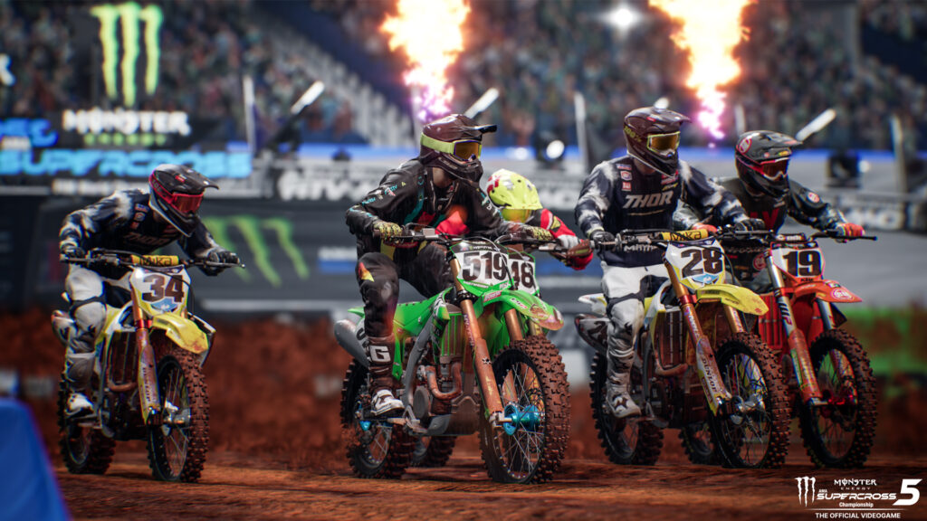 Monster Energy Supercross 5 Multiplayer-Modus