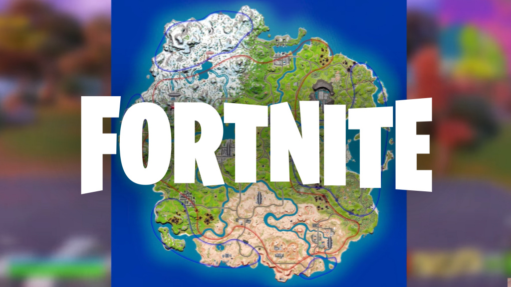 fortnite why red blue lines map chapter 3 season 2