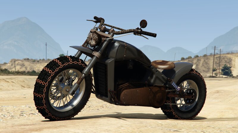 Das Western Deathbike (Arena) in der Next-Gen-Version von GTA Online