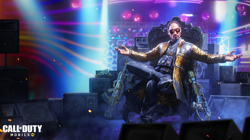 Snoop Dogg kann in Call of Duty: Mobile gespielt werden