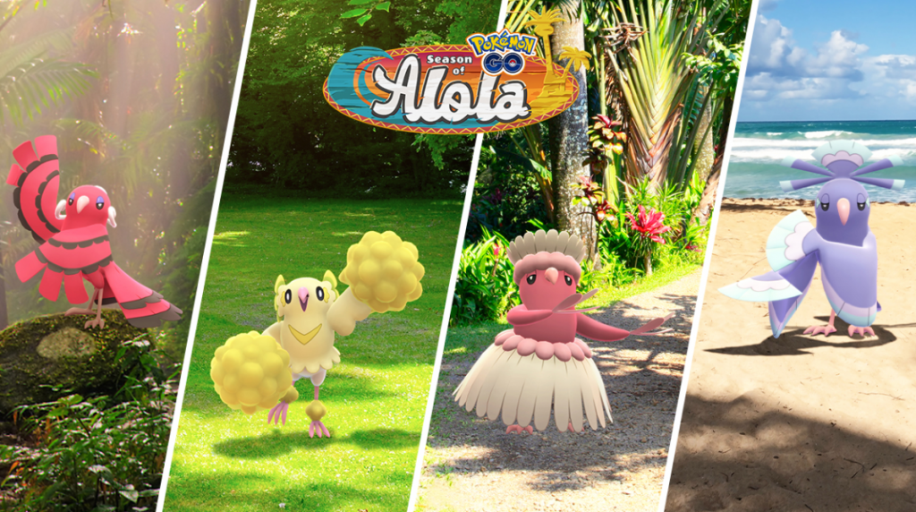 Staffel von Alola Pokémon Go