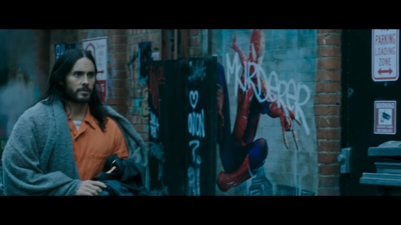 Spiderman-Referenz in Morbius