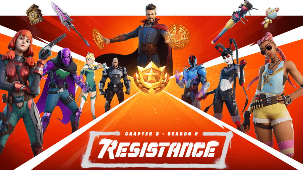 Fortnite Kapitel 3 Staffel 2 Resistance IO Forces