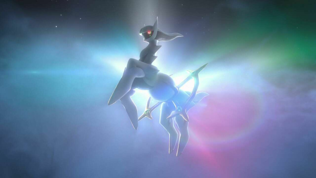 Brillanter Diamant & glänzende Perle Arceus