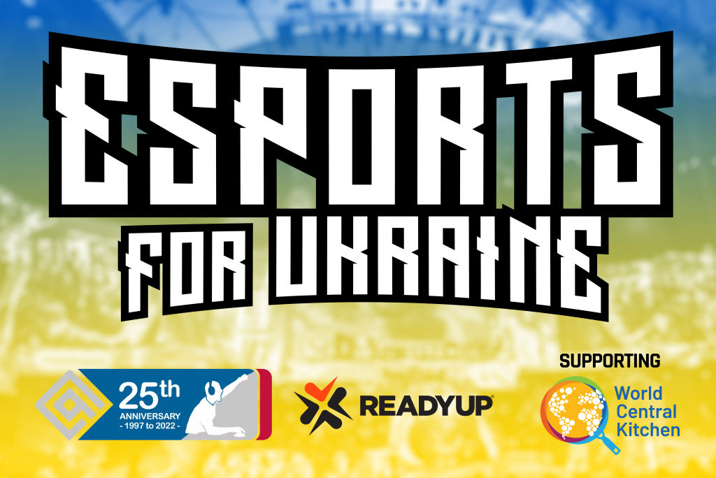 Cyberathlete und ReadyUp haben angekündigt, dass sie an einer „Esports for Ukraine“-Kampagne arbeiten, um die Bemühungen von World Central Kitchen in der Ukraine zu unterstützen.