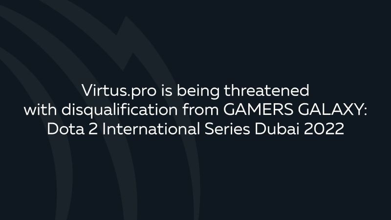 Virtus.pro bedroht Dota 2 LAN verboten Russland Ukraine Krieg Esports