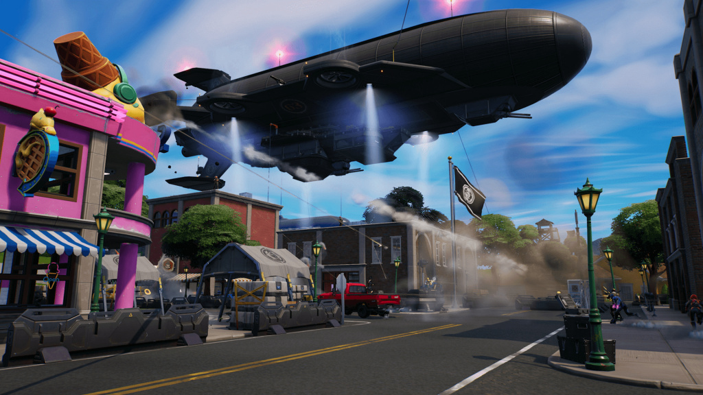 Fortnite Kapitel 3 Staffel 2 IO Blimp IO Guards