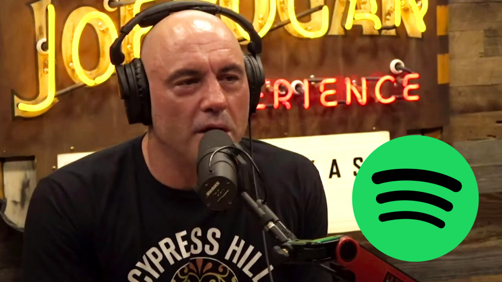 Joe Rogan sagt, dass er nicht auf Eierschalen laufen wird und bereit ist, den JRE-Podcast zu verlassen, wenn er von Spotify weiter gedrückt wird.