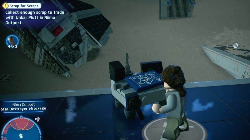 lego star wars: die skywalker saga scavenger rey