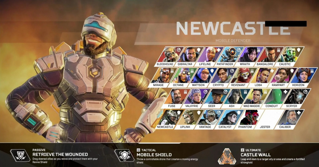 Apex Legends Newcastle-Fähigkeiten Erscheinungsdatum ultimative taktische passive Saison 13 leckt Details zum Gameplay