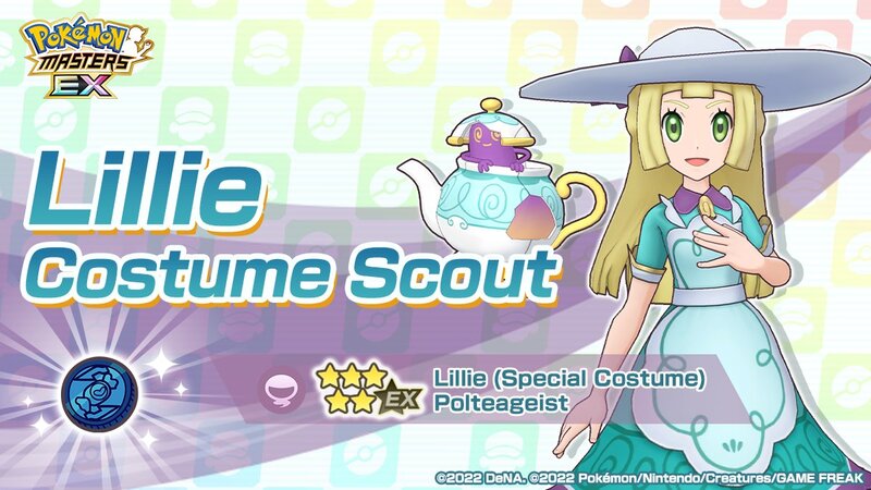 So erhalten Sie Lillie Special Costume & Polteageist - Pokemon Masters EX