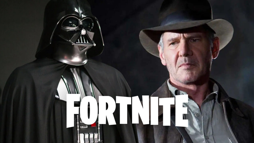 Fortnite Kapitel 3 Staffel 3 mit Darth Vader und Indiana Jones