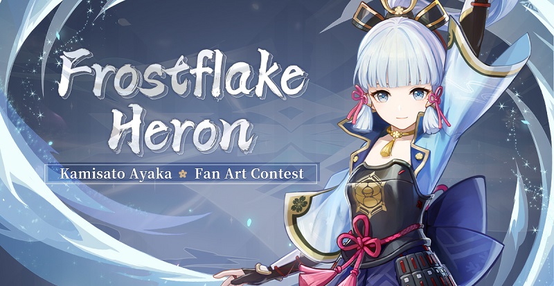 Genshin Impact Kamisato Ayaka Art Contest - Wie man mitmacht, Preise gewinnt und mehr