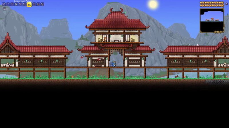 Ein japanisches Bauhaus in Terraria