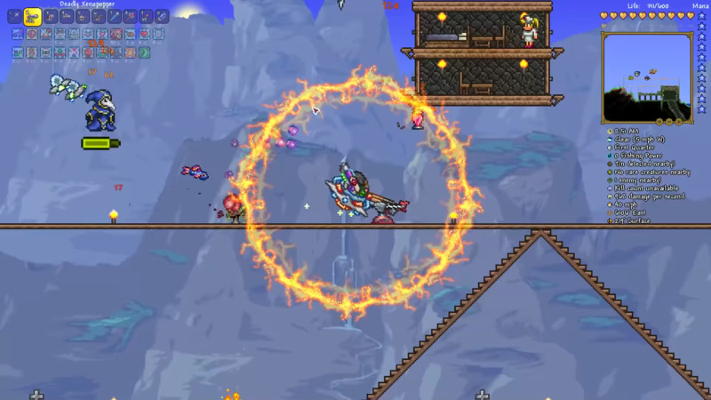 Wahnsinniger Kultisten-Boss in Terraria.