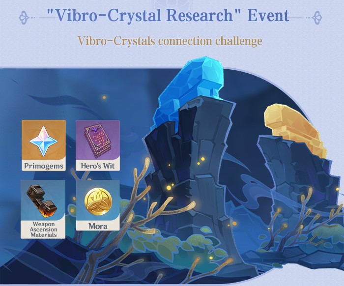 Vibro-Crystal Research Event in Genshin Impact 2.6 Phase zwei.