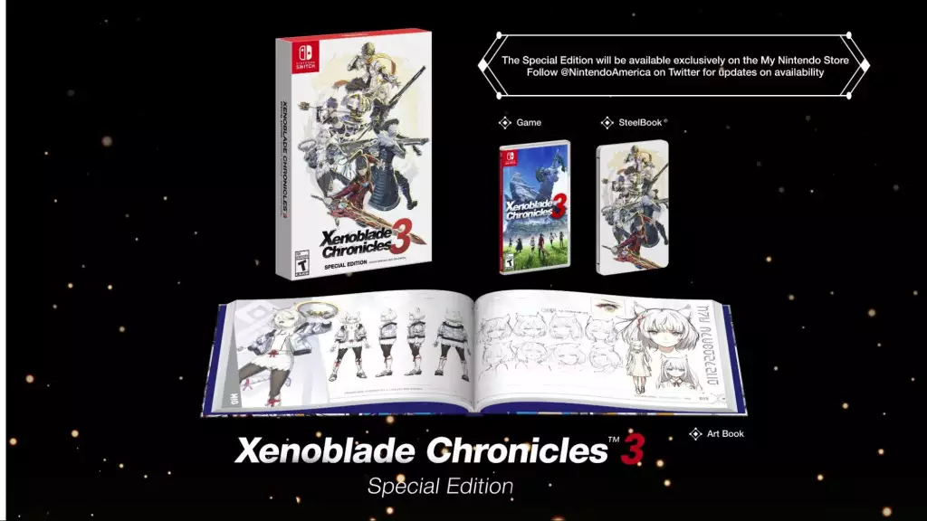 Ein Blick auf die Xenoblade Chronicles 3 Special Edition.